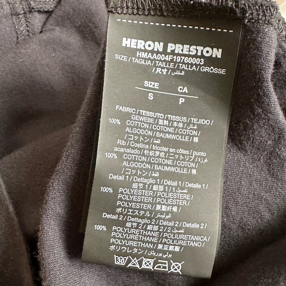 Heron Preston Heron T-shirt Men’s Small - Picture 5 of 5